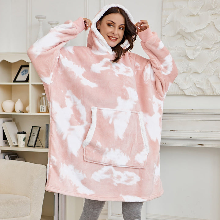 Dames oversized sweatshirt deken, heerlijk comfortabel en knus.