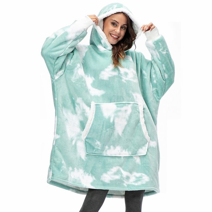 Oversized sweatshirt deken, jouw nieuwe favoriete loungewear item.