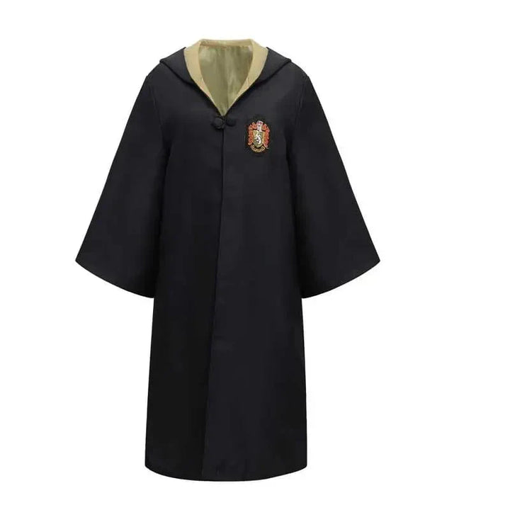 Toverkostuum voor kinderen: Elegante cape, sjaal, bril, toverstaf; perfect voor magische rollenspellen en avonturen.