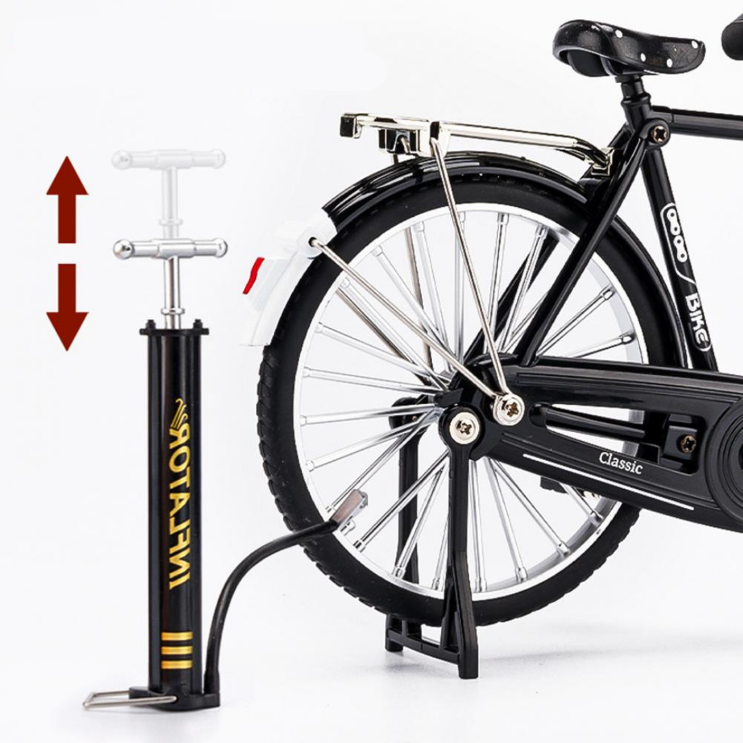Bouw je eigen retro ClassiCycle fietsmodel; een uitdagend constructiespeelgoed voor zowel jeugd als ouderen.
