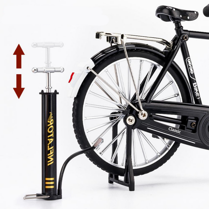 Bouw je eigen retro ClassiCycle fietsmodel; een uitdagend constructiespeelgoed voor zowel jeugd als ouderen.