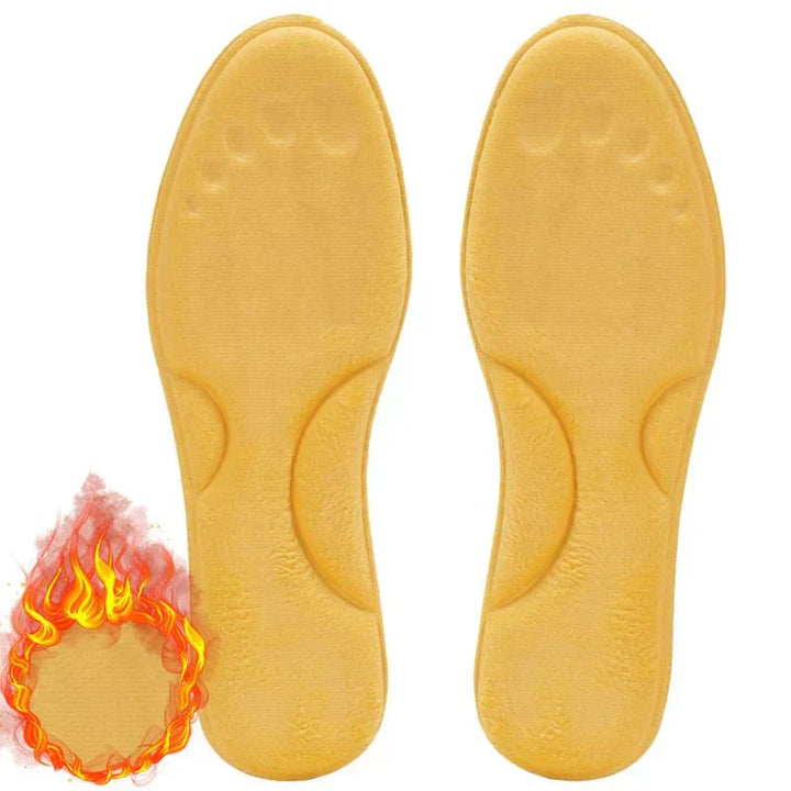 Zelfverwarmende schoenaccessoires: HeatStep thermische inlegzolen voor comfortabel wandelen.
