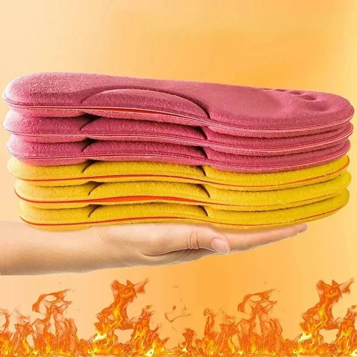 HeatStep zelfverwarmende voetwarmers; essentiële schoenaccessoires voor de winter.