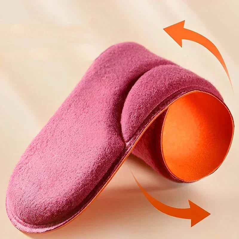 Unisex zelfverwarmende inlegzolen voor ultiem comfort en warme voeten de hele dag.