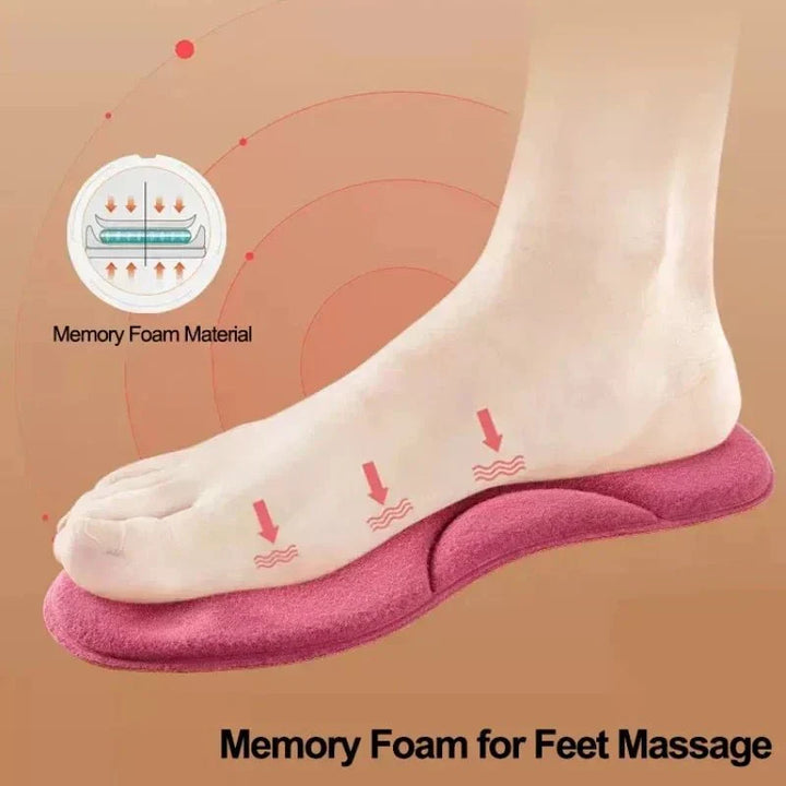 Close-up van HeatStep thermische inlegzolen, perfect voor koude voeten en wandelen.