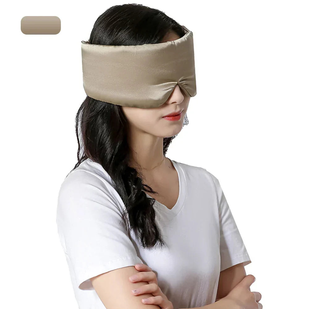 Premium moerbei zijden slaapmasker; ervaar ongeëvenaard slaapcomfort.