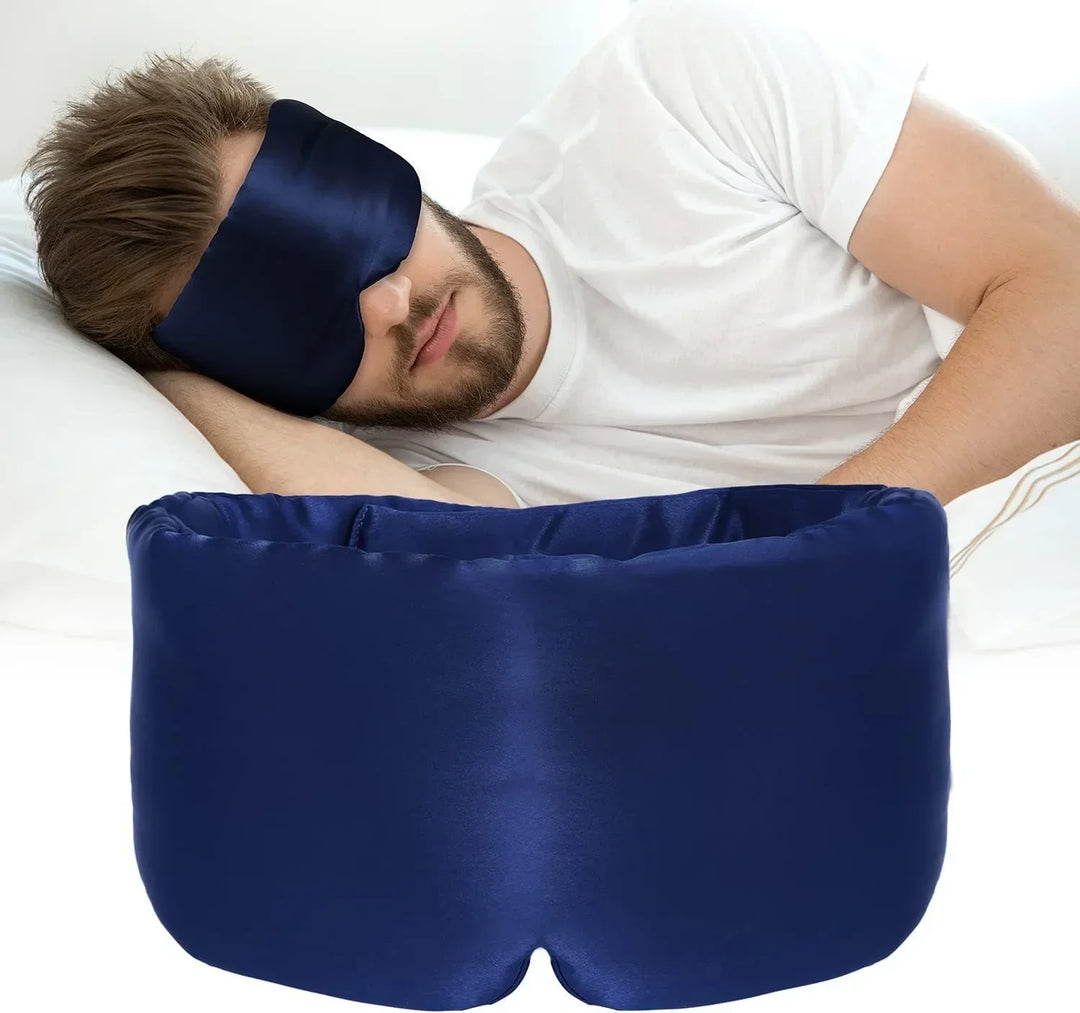 Exclusief moerbei zijden oogmasker; het perfecte cadeau voor luxe slaapcomfort.