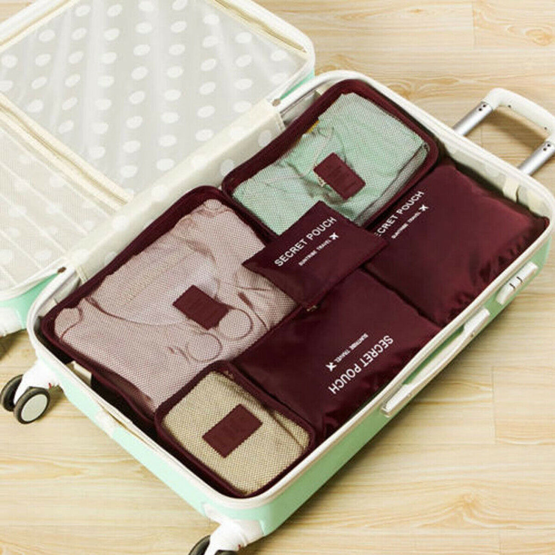 Bespaar tijd en ruimte met deze veelzijdige bagage inpak kubussen set.