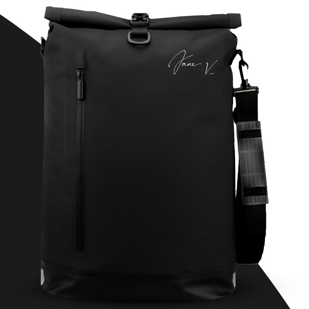 Bordeaux MultiBag fietstas, waterdicht, functioneert als rugzak & reistas, unisex.