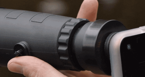 Unisex 600x ultra-zoom monoculaire met HD lens, lichtgewicht, ideaal voor vogelspotten en outdoor.