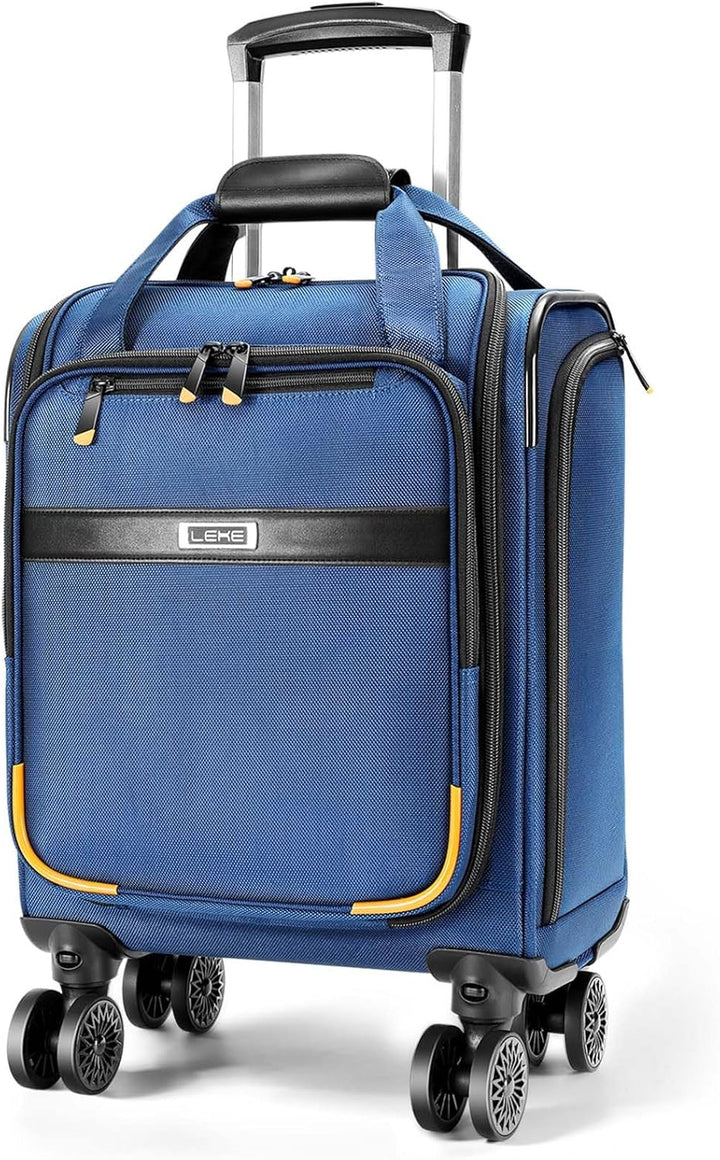 Luchthaven-goedgekeurde compacte trolley, ideaal als handbagage onder de stoel.