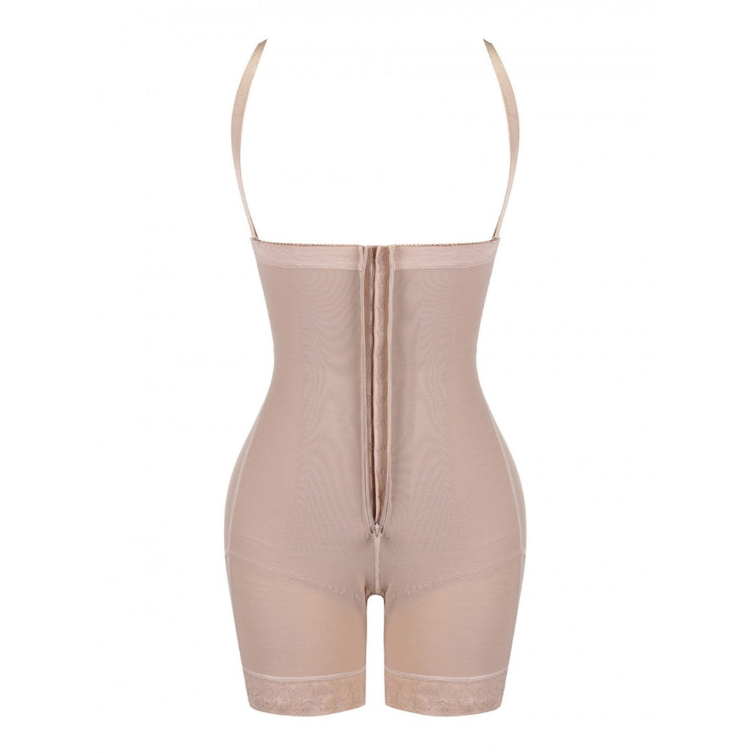 Gedetailleerde foto van de KatriensShaper, toont de hoogwaardige stof en afwerking van de bodyshaper.