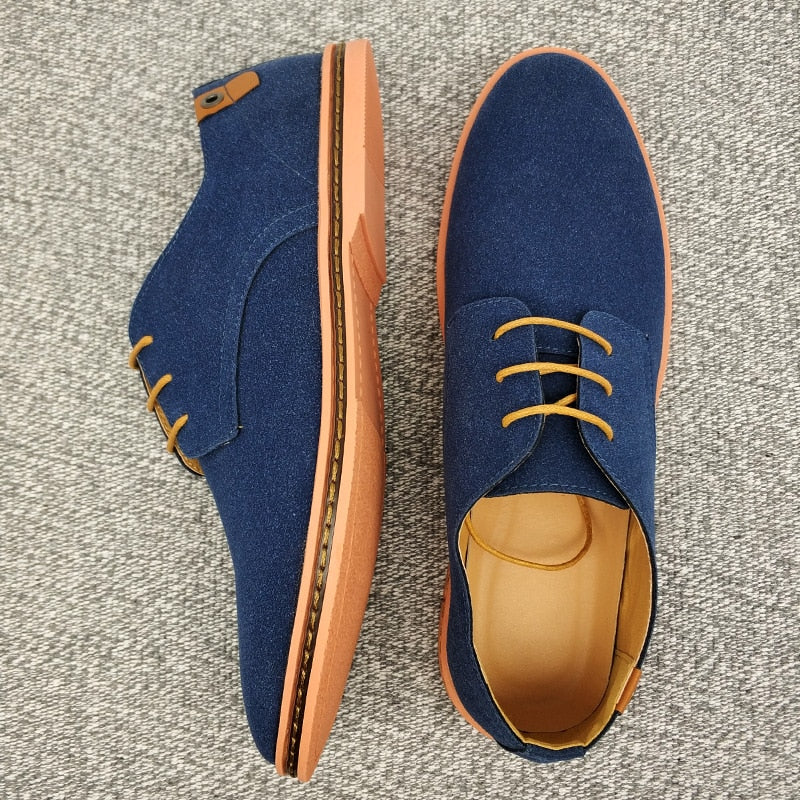 Elegante bruine leren Oxford herenschoenen, comfortabel en tijdloos voor dagelijks gebruik of kantoor.