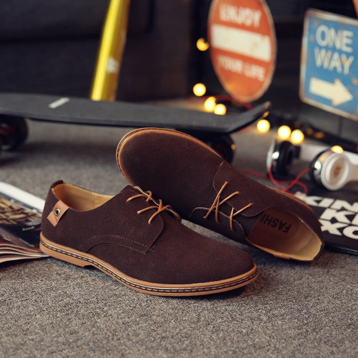 Klassieke lederen heren Oxford schoenen, ideaal voor een chique en tijdloze herenmode look.