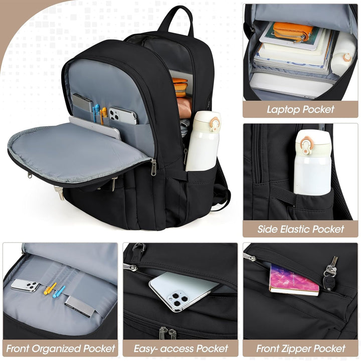 Compacte lichtgewicht reistas en werktas, geschikt als schooltas voor laptops tot 39,6 cm (15.6 inch).