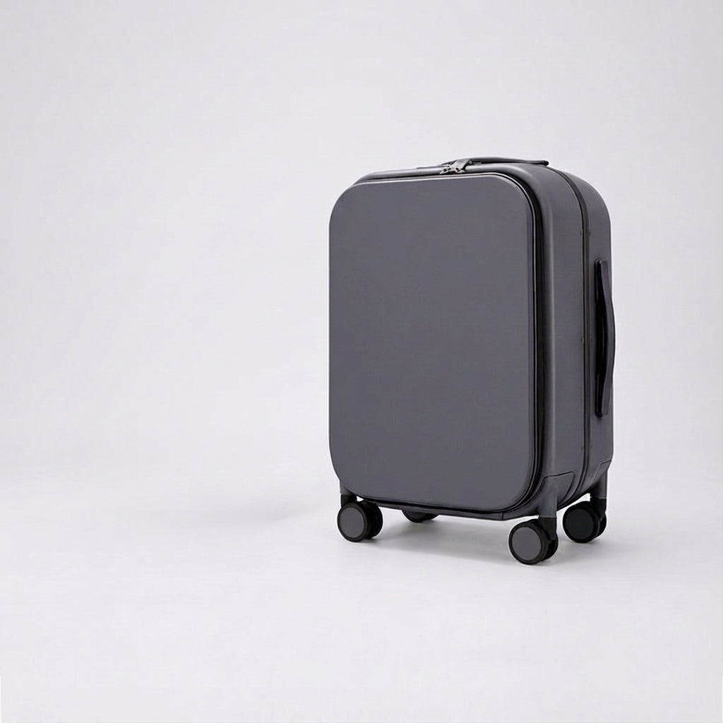 Modern design Navisphere unisex reiskoffer met stille wielen en 360 graden manoeuvreerbaarheid.