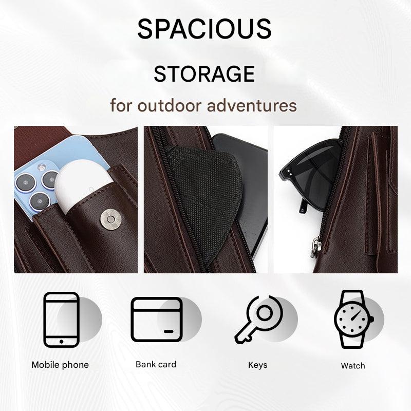 Veilige ShadowCarry Pro anti-diefstal heren schoudertas, beschermt je spullen onderweg, perfect voor reizen en dagelijks gebruik.