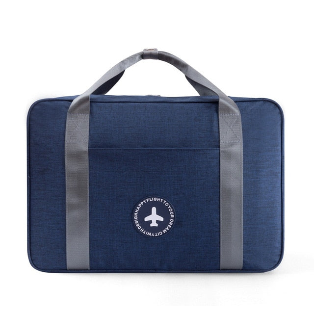 Universele handbagage tas met kofferbevestiging, maakt reizen met trolley moeiteloos en georganiseerd.