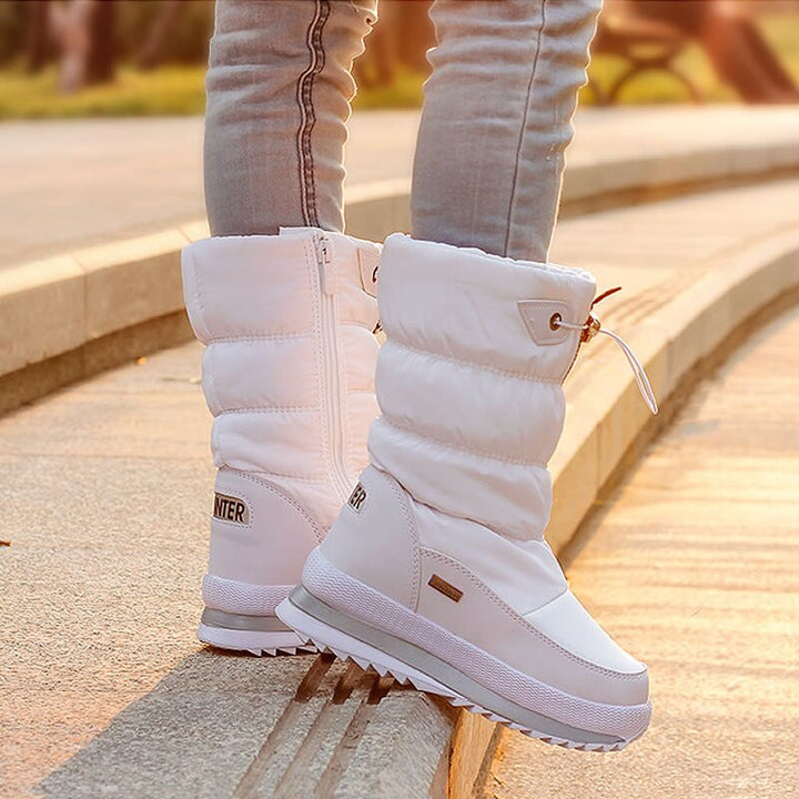 Zwarte ChickBoots I dames snowboots, waterdicht en comfortabel, de ideale winterlaarzen voor vrouwen.