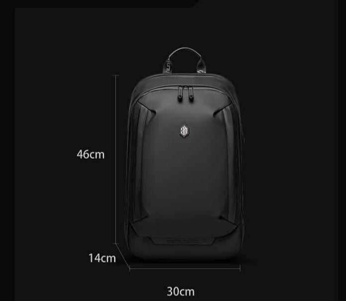 Veelzijdige waterdichte heren rugzak; functioneel voor werk, reizen, outdoor en dagelijks pendelen met laptop.